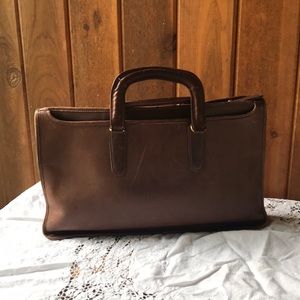 Frye leather briefcase carriage bag